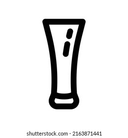 illustration graphic vector is glass cup of tea or coffee in cafe or home. Perfect for icon, banner, flyer or social media design.
