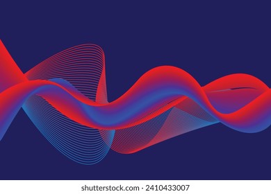 Ilustración vector gráfico de gradiente abstracto, adecuado para la página de inicio de su sitio web, tarjetas de visita, fondos de pantalla, fondo, etc