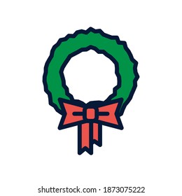 Grafik-Vektorgrafik ist grüner Wein oder Gras mit Farbstil. perfekt für Icon, Banner, Flyer oder jedes Design.