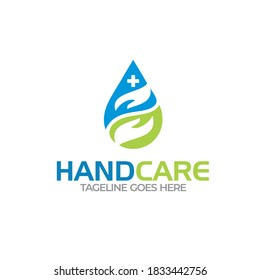 Illustration graphic vector of hand care logo design template
