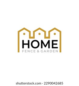 Illustration graphic vector of home fence solutions logo design template