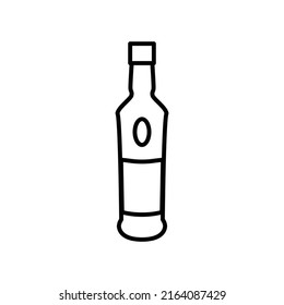 illustration graphic vector is icon of liquor bottles that looks like a famous brand. Perfect for icon, banner, mobile application, website ,flyer or social media design.