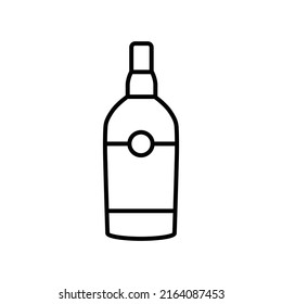 illustration graphic vector is icon of liquor bottles that looks like a famous brand. Perfect for icon, banner, mobile application, website ,flyer or social media design.
