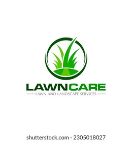 Illustration graphic vector of lawn care, landscape services, grass concept logo design template