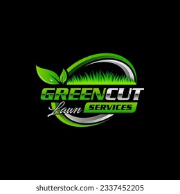 Illustration graphic vector of lawn care, landscape services, grass concept logo design template