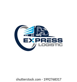 Illustration graphic vector of logistics and delivery company logo design template