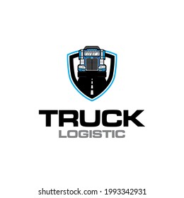 Illustration graphic vector of logistics and delivery company logo design template