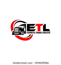 Illustration grafische Vektorgrafik von Logistik- und Lieferfirmenlogo-Design-Vorlage