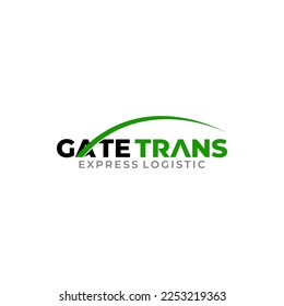 Illustration graphic vector of logistics and delivery services company logo design template