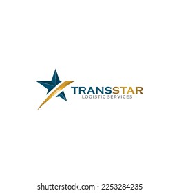 Ilustración vector gráfico de logística y servicios de entrega plantilla de diseño de logotipo de la empresa