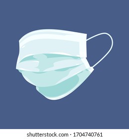 Illustration graphic vector of mask, mask vector illustration