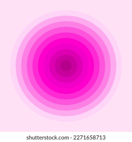 Illustration graphic vector of oval nirvana with the purple color family