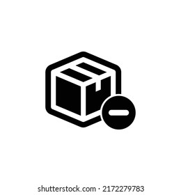 illustration graphic vector is the package is busy. Perfect for website, mobile apps, shop, social media announcement, banner or flyer.