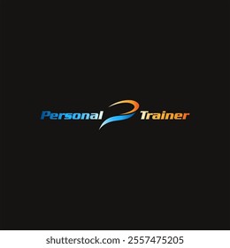 Illustration graphic vector of personal trainer logo design template