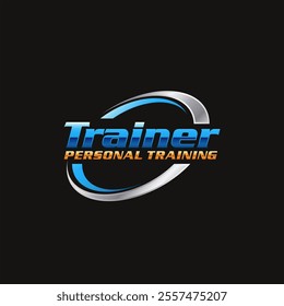 Illustration graphic vector of personal trainer logo design template