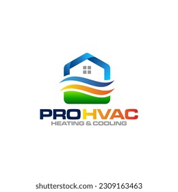 Illustration graphic vector of plumbing, heating, and cooling service company logo design template	

