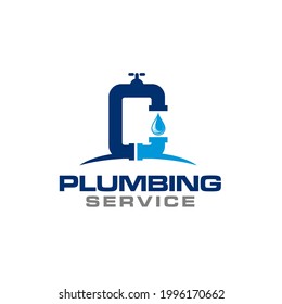 Illustration graphic vector of plumbing and maintenance service Logo Design template
