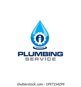 Illustration graphic vector of plumbing and maintenance service Logo Design template