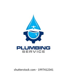 Illustration graphic vector of plumbing and maintenance service Logo Design template