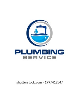 Illustration graphic vector of plumbing and maintenance service Logo Design template