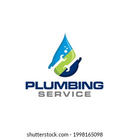 Illustration graphic vector of plumbing and maintenance service Logo Design template