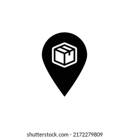 illustration graphic vector is point or destination the package. Perfect for website, mobile apps, shop, social media announcement, banner or flyer.
