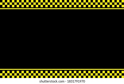 Illustration graphic vector of Police Line design template with black backround