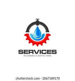 Illustration Graphic Vector Of Septic Tank Clean Service Logo Design Template  