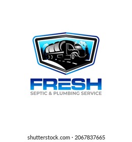 Illustration graphic vector of septic tank clean service logo design template  