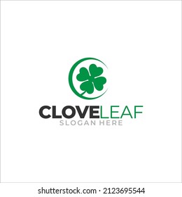 Illustration graphic vector of shamrock four leaf or green clover logo design template 