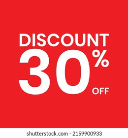 illustration graphic vector is sign discount 30% label or badge for sell product and promote product. Perfect for restaurant, coffee shop, store, shop or anything. Using free font : poppins