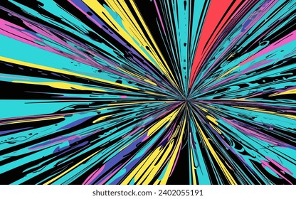 illustration graphic vector of Simple color net abstract background