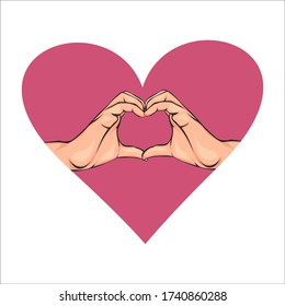 illustration graphic vector valentine couples holding hands