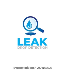 Illustration graphic vector of water leak detection service Logo Design template