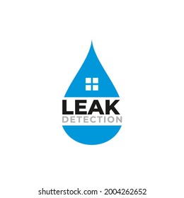 Illustration graphic vector of water leak detection service Logo Design template