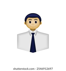 Illustration graphics of worker profiles, employee profiles, user icons, suitable for business, office, applications, employee data, etc.