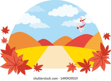 トンボ 秋 イラスト Stock Illustrations Images Vectors Shutterstock