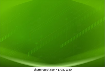 Ilustración de un fondo verde