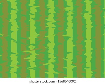 illustration green and brown tree. eps 