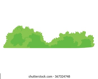 Bush Isolated Symbol Stock Vector (royalty Free) 782429830 