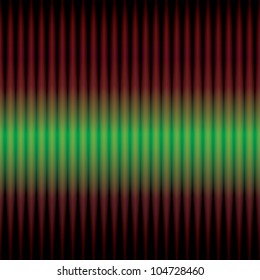 illustration of a green futuristic techno background