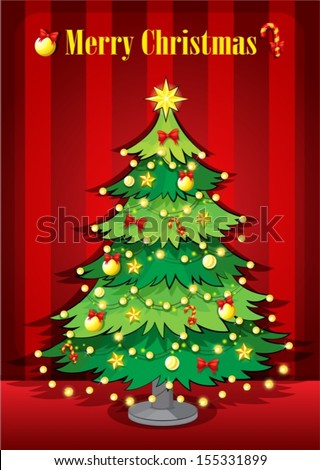 Similar – Image, Stock Photo giant Christmas tree