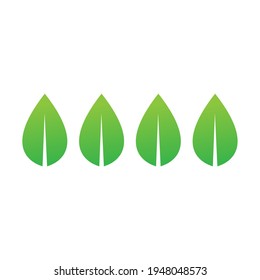 a illustration of green leaf natural