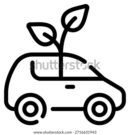An illustration of green transport options promoting sustainable mobility.