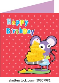 illustration of a greeting card