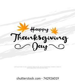 Illustration, Greeting Card Design With Beautiful Typography Text Background.