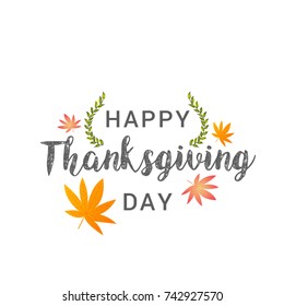 Illustration, Greeting Card Design With Beautiful Typography Text Background.
