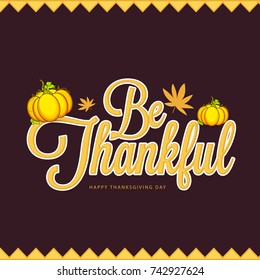 Illustration, Greeting Card Design With Beautiful Typography Text Background.