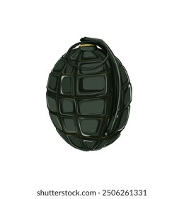 an illustration of a grenade icon without words
