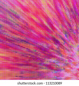 illustration of grid abstract background, vector  without gradient